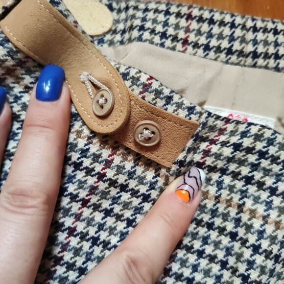 Vintage Old England Daks Of London Wool Skirt - Picture 7 of 14